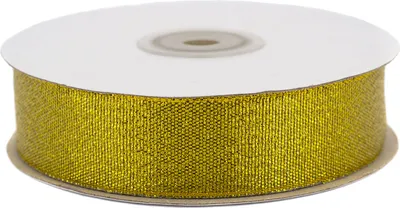 Produktbild von Glitzerband 25mm x 32m Rolle Gold