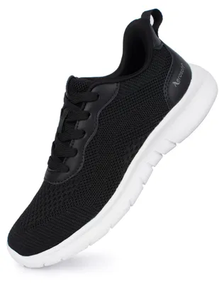 Productafbeelding van Aerosoft dames sneakers met een schokabsorberende EVA-zool (zwart, EU 38)