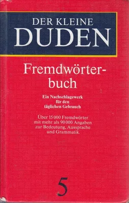 Produktbild von Der kleine Duden Fremdwörterbuch | kolektiv