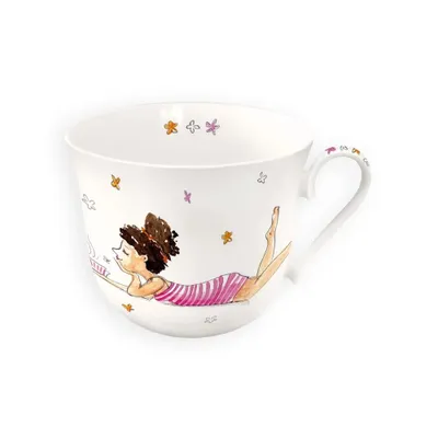 Produktbild von Porzellantasse Lebenslust, Grätz Verlag, Kaffeetasse, Teetasse