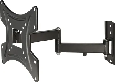 Ribelli Supporto TV A Parete Orientabile Per TV 32-84 Pollici, Inclinabile, VESA 600x400, Distanza 8-35 Cm, Portata 40 Kg