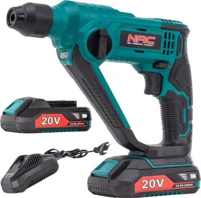 Obrázek produktu pro Vrtací kladivo NAC aku HE-SDS-LI-20V  2Ah