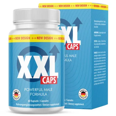 Produktbild von XXL Caps Kapsel für Männer | für den aktiven Mann | Natürliche Unterstützung | Nahrungsergänzungsmittel | 60 Kapseln (1x)