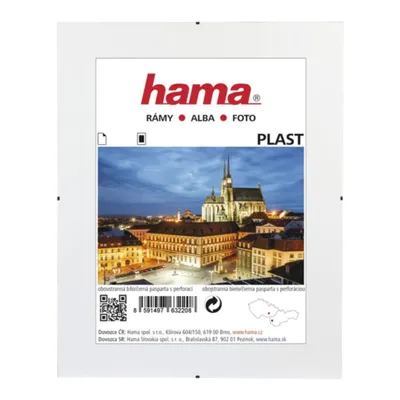 Obrázek produktu pro 40x50 | Hama Euroklip clip-Fix, průhledný plast