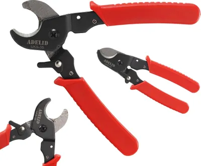 Produktbild von Kabelschneider Kabelschere Kabelzange Drahtschneider Abisolierwerkzeug 35 mm²