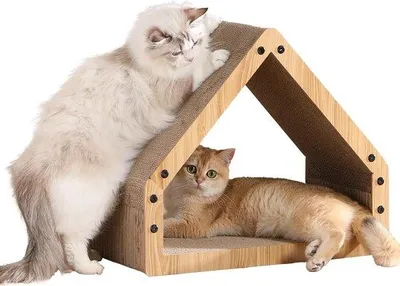 Produktbild von Famanu Katzenkratzmatte - schützendes Kratzkarton für Katzen