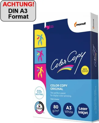 Produktbild von Color Copy Kopierpapier 8687B80B A3 80g 500Bl