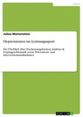 Produktbild von Depressionen im Leistungssport