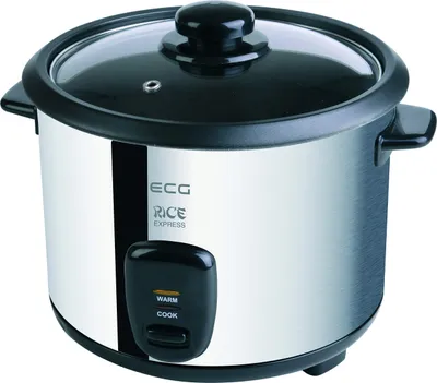 Reiskocher 1,8 l 700 W Edelstahl Antihaftbeschichtung Warmhaltefunktion