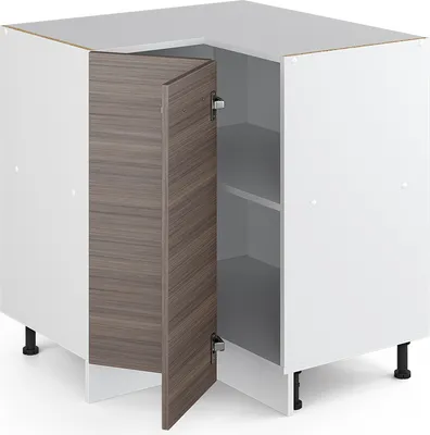 Image de Meuble d'angle Vicco R-Line Gris noble 75.6cm , PT Chêne, Model 45686