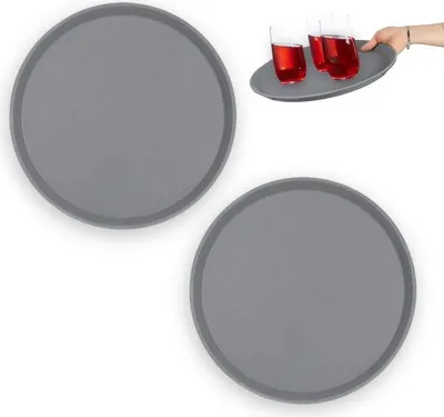 Produktbild von Rundes Serviertablett 2er-Pack 35 cm