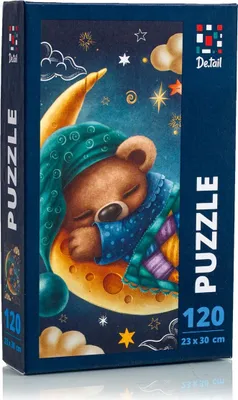 Immagine prodotto di Puzzle 120 elementów Słodki Miś dla dzieci