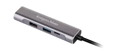 Obrázok produktu pre Adaptér USB Type-C HUB na rozdeľovač portov HDMI/USB3.0/USB2.0/C