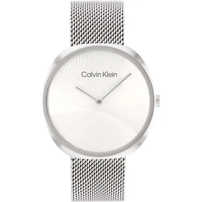 Produktbild von Nur Zeit Calvin Klein Versilbert/Stahl   Kollektion Sculptural - frau