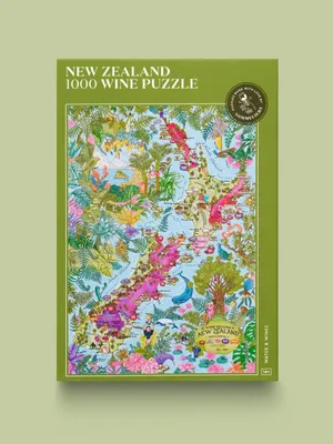 Image de Puzzle Eau et vins Nouvelle-Zélande 1000 pièces