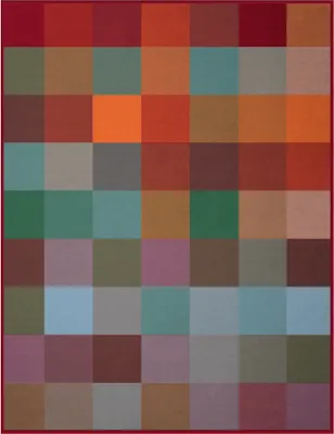 Produktbild von Biederlack Plaid mit Samtband-Einfassung Woven Farbe colour-mix Größe 150 x 200