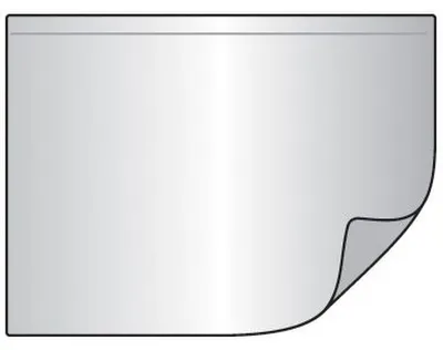 Image de Pochette transparente autocollante A4, lot de 10 pièces