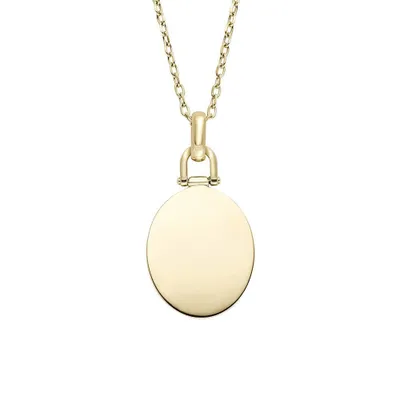 Produktbild von Fossil JF04173710 Damen Collier Edelstahl Gold 47 cm