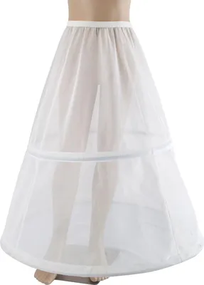 Produktbild von Reifrock lang Petticoat mit Reifen