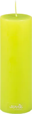 Produktbild von Stumpenkerze Kiwi, Ø 50 x 150 mm - Brenndauer ca. 42 Stunden