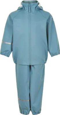 Immagine prodotto di CeLaVi - Tuta antipioggia basic per bambini - Riciclata -Poliuretano- Grigio blu, 110