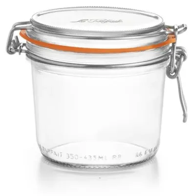 6er-Set Glas Terrinen 350 ml mit Bügelverschluss