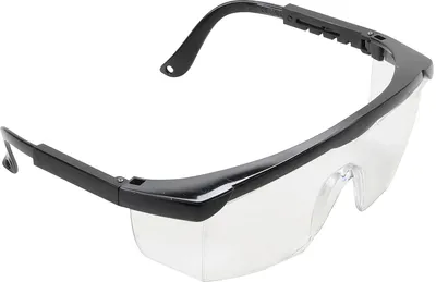 Image de Lunettes de protection à branches réglables | transparentes