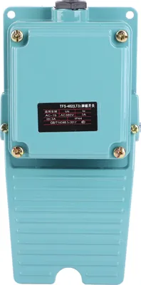 Image de AC 3A 1NO 1NC Interrupteur momentané à pédale en aluminium TFS-402