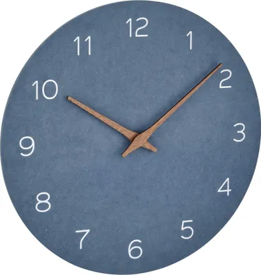 Produktbild von TFA 60.3054.06 Analoge Wanduhr taubenblau