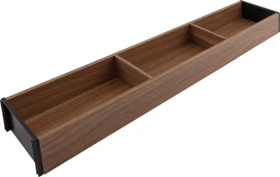 Immagine prodotto di Telaio per cassetti BLUM AMBIA-LINE con base stretta 100 mm, NL600 mm, noce Tennessee