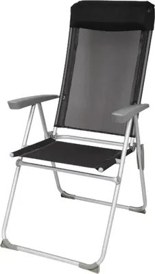 Produktbild von Camp4 Campingsessel Tortuga - 5-fach verstellbar, Anthrazit