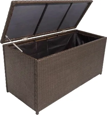 Zdjęcie produktu dla Pojemnik do przechowywania Garden Pleasure Patras 300,0 litrów brązowy 120,0 x 50,0 x 60,0 cm