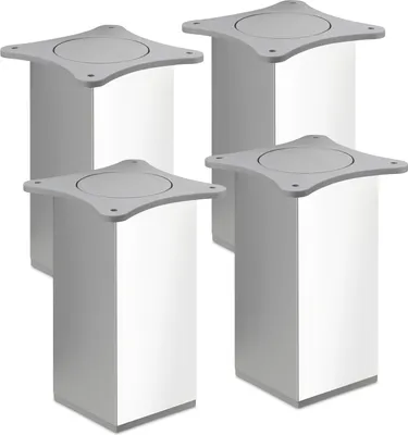 Produktbild von 4er Set Möbelfüße QUEBEC II II 150 mm Chrom poliert