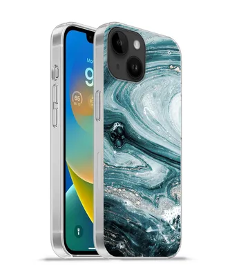 Produktbild von MuchoWow® Handyhülle Schutzhülle Hülle für Apple iPhone 14 - Softcase Marmor - Mineralien - Naturstein Silikon Softcase Handy Hülle - Mobiltelefonhülle