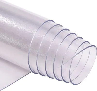 Produktbild von Stuhlmatte Transparent 150x120 cm, Bodenschutzmatte Stuhlunterlage Bodenmatte Transparent, Bürostuhlunterlage Geruchsfrei