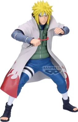 Zdjęcie produktu dla Banpresto Naruto Shippuden Grandista Minato Namikaze figurka 23 cm