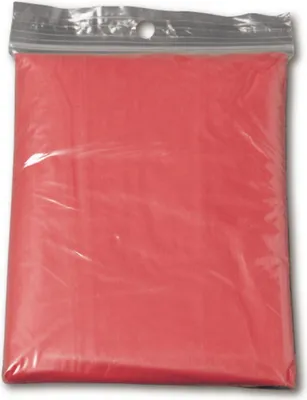 Produktbild von Printwear 9504 | Universeller Regenponcho Oxford - Farbe: Red - Größe: One Size