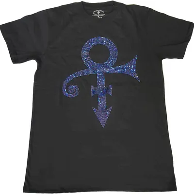 Image de Prince - T-shirt "Symbol" pour homme/femme unie RO3807 (M) (Noir/Violet)