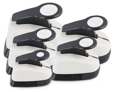 Kreisstanzer-Set, 5 Größen 9–50 mm, für Basteln & Scrapbooking