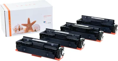 Produktbild von 4-farbig [ black/cyan/magenta/yellow ] RainbowKit Toner 3.1-CF410X-BKCMY-KIT [ mit Chip ]  kompatibel mit HP CF410X [ 410X ]  Seiten: 21.500
