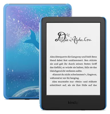 Image de Amazon Kindle Kids, 15.2 cm (6"), E Paper, AZW, AZW3, DOC, DOCX, EPUB, HTML, MOBI, PDF, PRC, RTF, TXT, AAX, BMP, GIF, JPEG, PNG, 16 GB