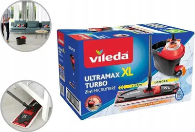 Immagine prodotto di Mocio rotativo Vileda Ultramax TURBO XL