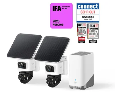 Produktbild von eufyCam S4 - 2 Kamera Set 1