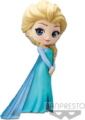 Produktbild von Banpresto Disney Q Posket Minifigur Elsa A Normal Color Version 14 cm BANP82453
