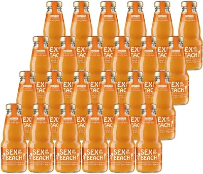 Produktbild von Cocktail Plant Sex on the Beach – 24 x 0,2l Ready to drink Cocktail (10,1% Vol.)- [Enthält Sulfite]