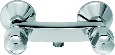 Produktbild von Ideal Standard IDS Brause-Zweigriffarmatur ALPHA AP, ohne Brausegarnitur chrom