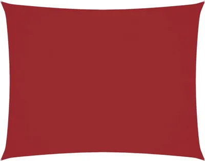 Produktbild von vidaXL Sonnensegel Oxford-Gewebe Rechteckig 6x7 m Rot