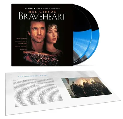 Zdjęcie produktu dla James Horner & London Symphony Orchestra - Braveheart (30th Anniversary) (Limited Edition) (2 LP)