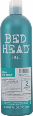 Produktbild von Tigi Recovery, 750 ml, Shampoo, Nicht-professionell, Unisex, Gefärbtes Haar, Stumpfes Haar, Reparatur, Glanz