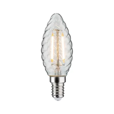 Produktbild von Paulmann 28706 LED Lampe Filament Kerze 2,6 Watt Leuchtmittel Klar 2700 K Warmweiß E14